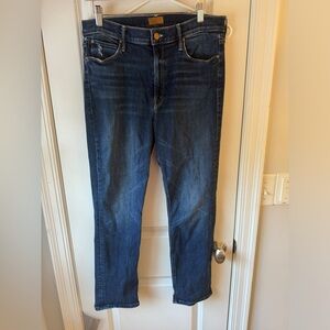 Mother Skinny Jeans Dark Wash